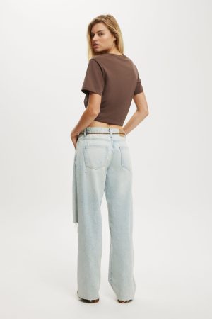 Low Rise Straight Jean