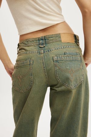 Low Rise Straight Jean