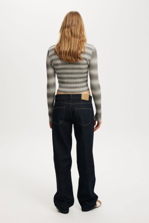 Low Rise Straight Jean