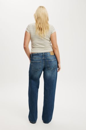 Low Rise Straight Jean