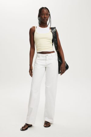 Low Rise Straight Jean