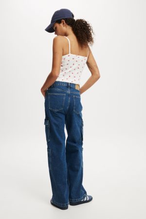 Cargo Wide Leg Jean