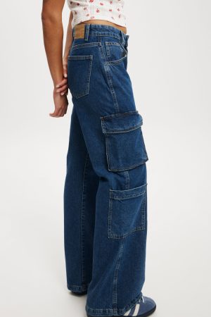 Cargo Wide Leg Jean