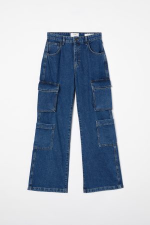 Cargo Wide Leg Jean