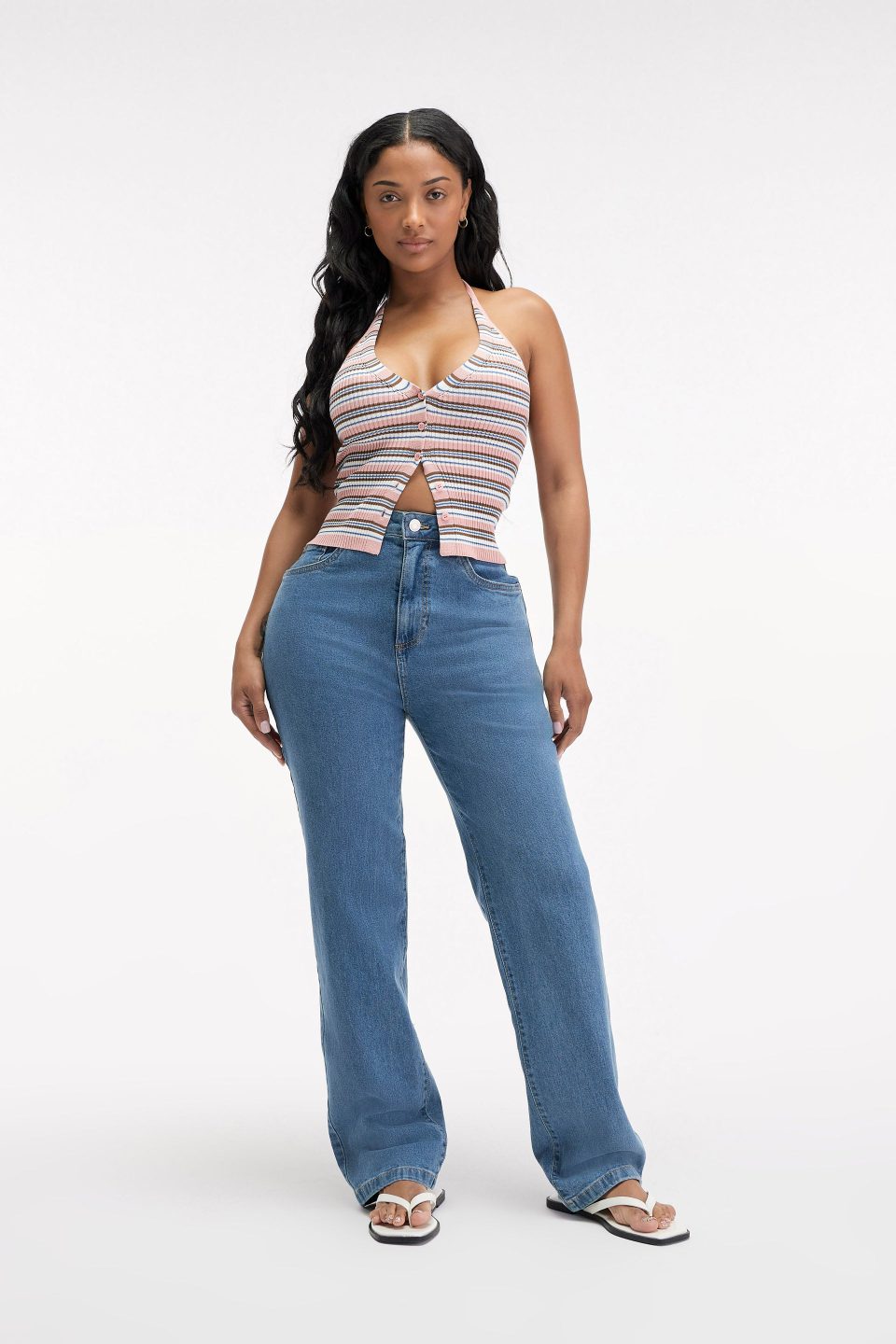 Curvy Stretch Straight Jean