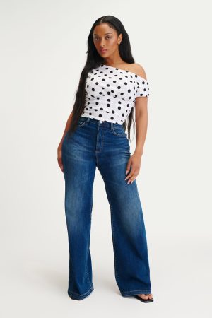 Curvy Stretch Wide Jean