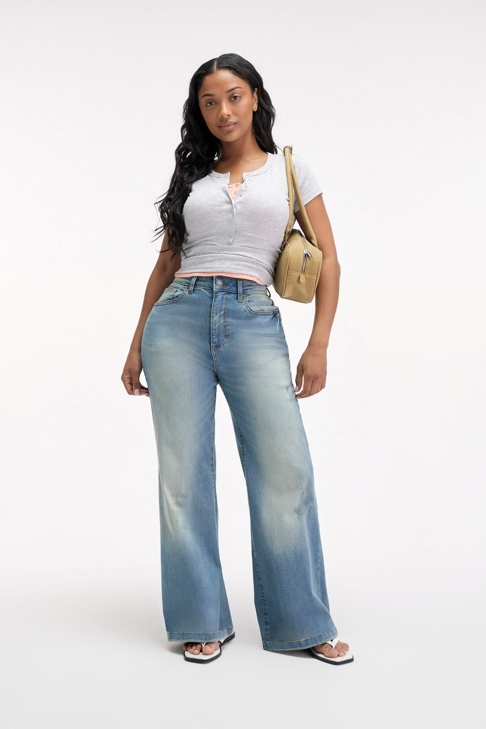 Curvy Stretch Wide Jean