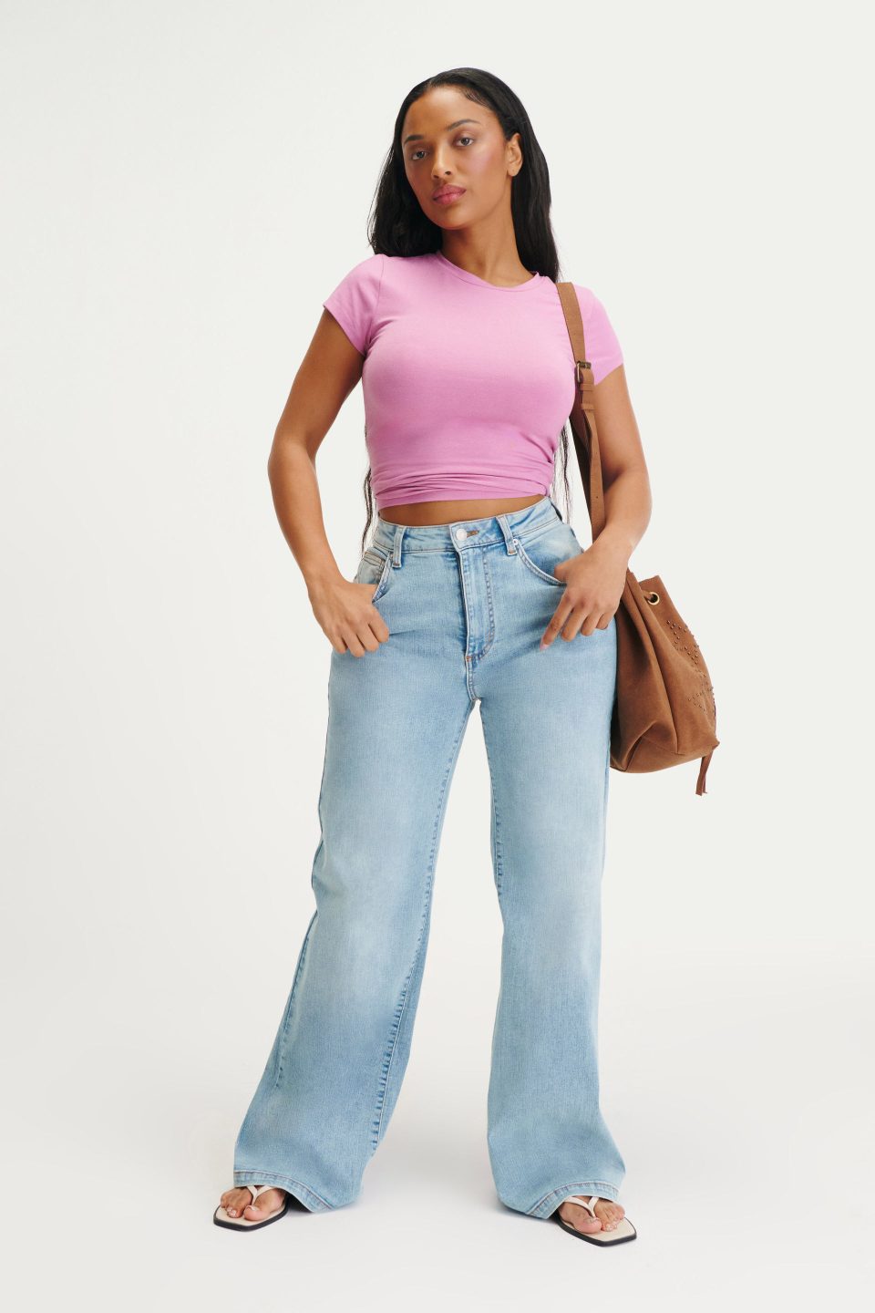 Curvy Stretch Wide Jean