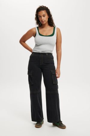 Curvy Cargo Wide Jean