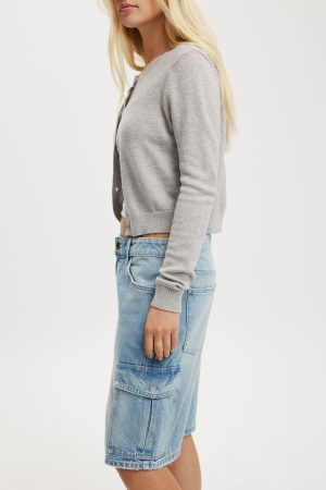 Super Baggy Cargo Denim Jort