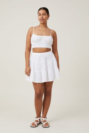 Haven Tiered Mini Skirt