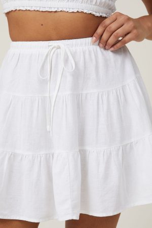 Haven Tiered Mini Skirt