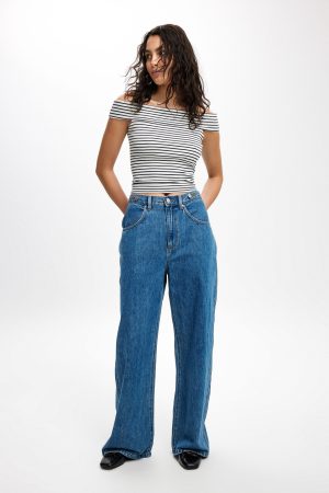 Adjustable Wide Jean