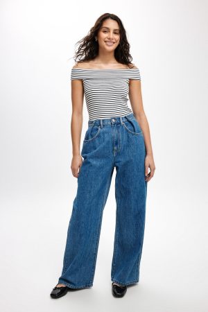 Adjustable Wide Jean