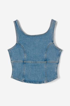 Codie Denim Corset