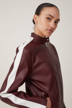 Nova Faux Leather Moto Jacket