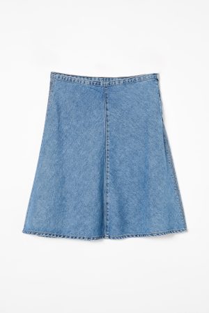 Gigi Denim Midi Skirt