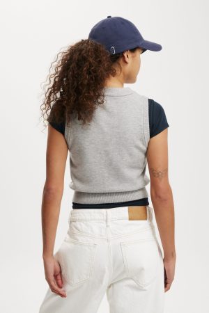 Everfine Crew Neck Vest