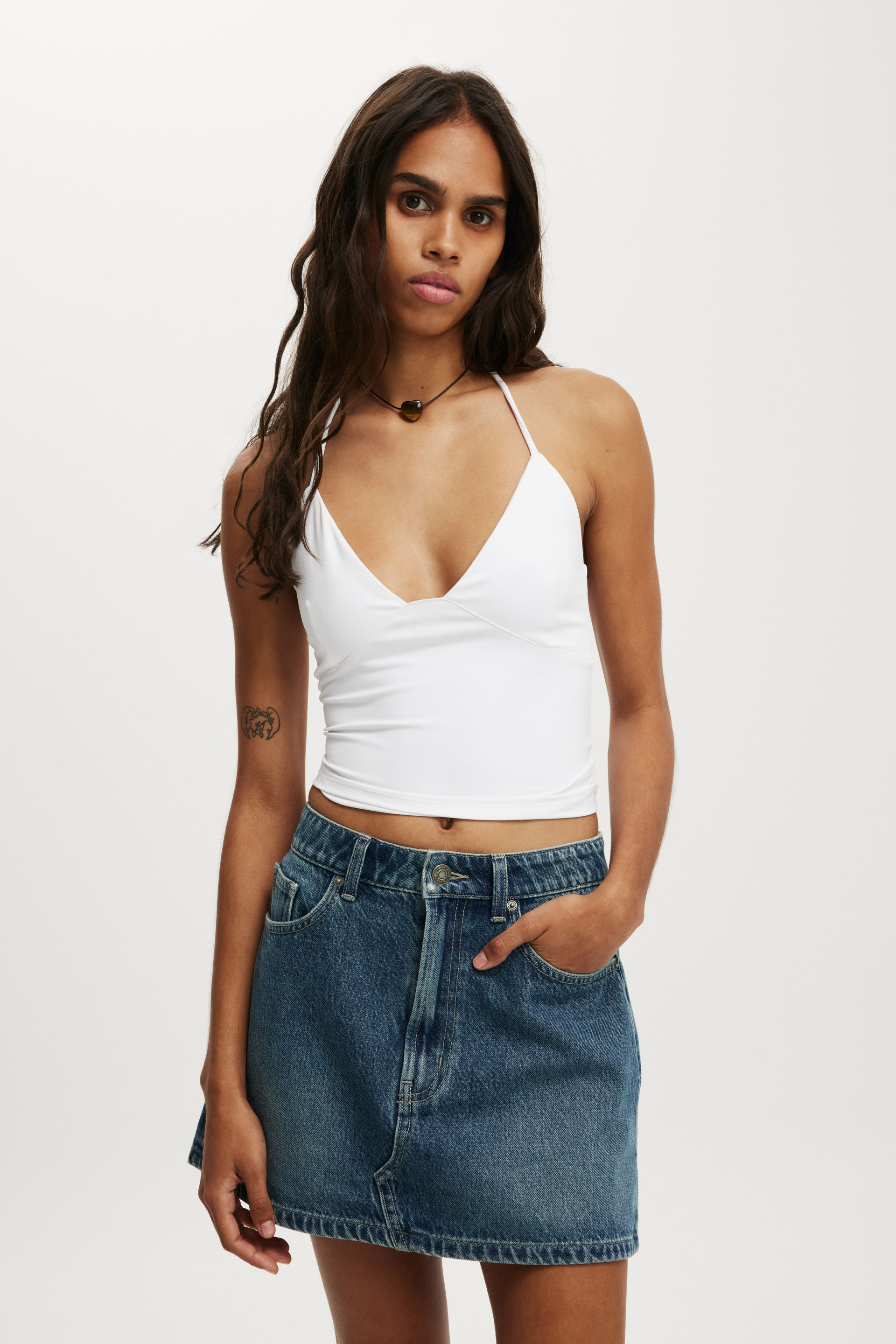 Original Denim Mini Skirt