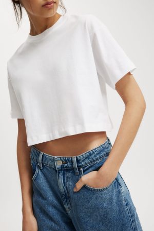 Cropped Boxy Tee