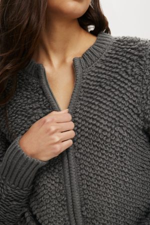 Shaggy Crew Texture Cardigan