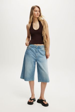 All Day V Neck Halter