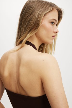 All Day V Neck Halter