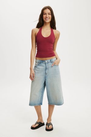 All Day V Neck Halter