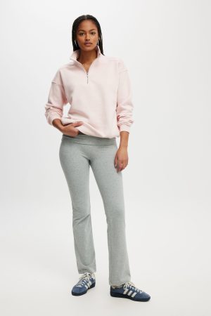 Classic Fleece Oversized Half Zip Sweatshirt