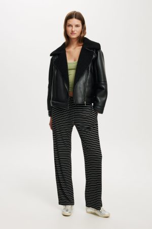 Dakota Faux Leather Aviator