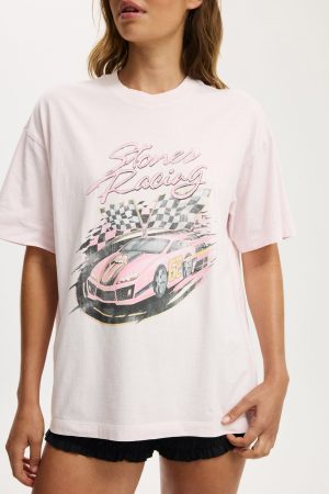 Britney Spears Boxy Graphic Music Tee