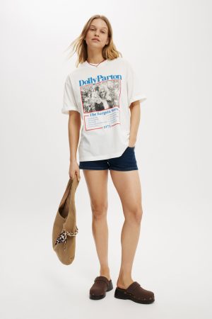 Britney Spears Boxy Graphic Music Tee