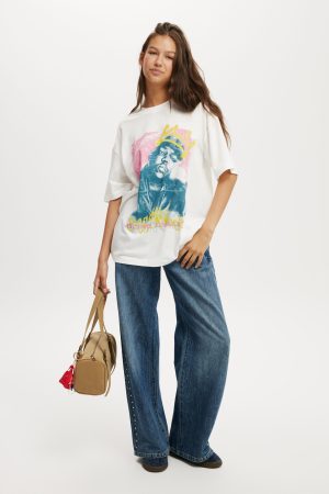 Britney Spears Boxy Graphic Music Tee