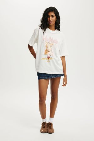 Britney Spears Boxy Graphic Music Tee