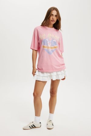 Britney Spears Boxy Graphic Music Tee