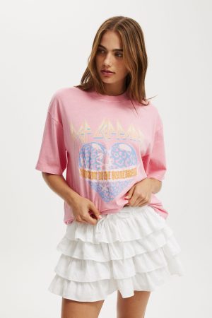 Britney Spears Boxy Graphic Music Tee