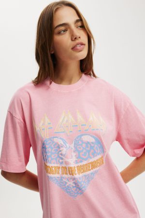 Britney Spears Boxy Graphic Music Tee