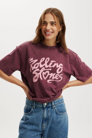 Britney Spears Boxy Graphic Music Tee