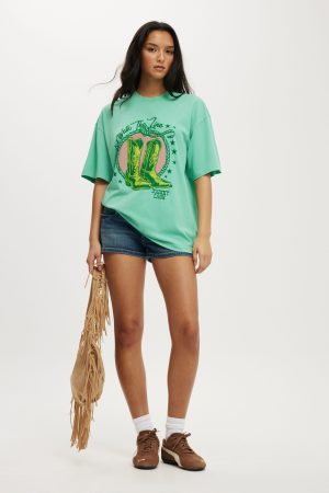 Britney Spears Boxy Graphic Music Tee