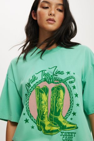 Britney Spears Boxy Graphic Music Tee