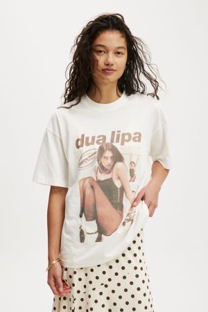 Britney Spears Boxy Graphic Music Tee