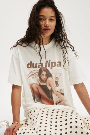 Britney Spears Boxy Graphic Music Tee