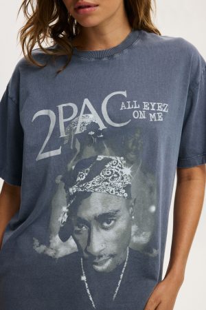 Britney Spears Boxy Graphic Music Tee