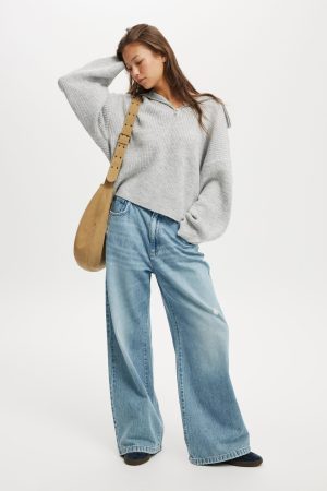 Luxe Half Zip Pullover