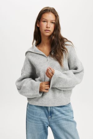 Luxe Half Zip Pullover