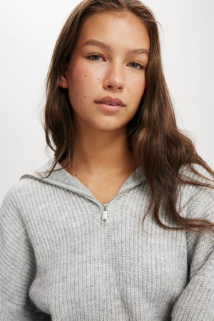 Luxe Half Zip Pullover