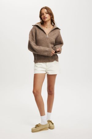Luxe Half Zip Pullover