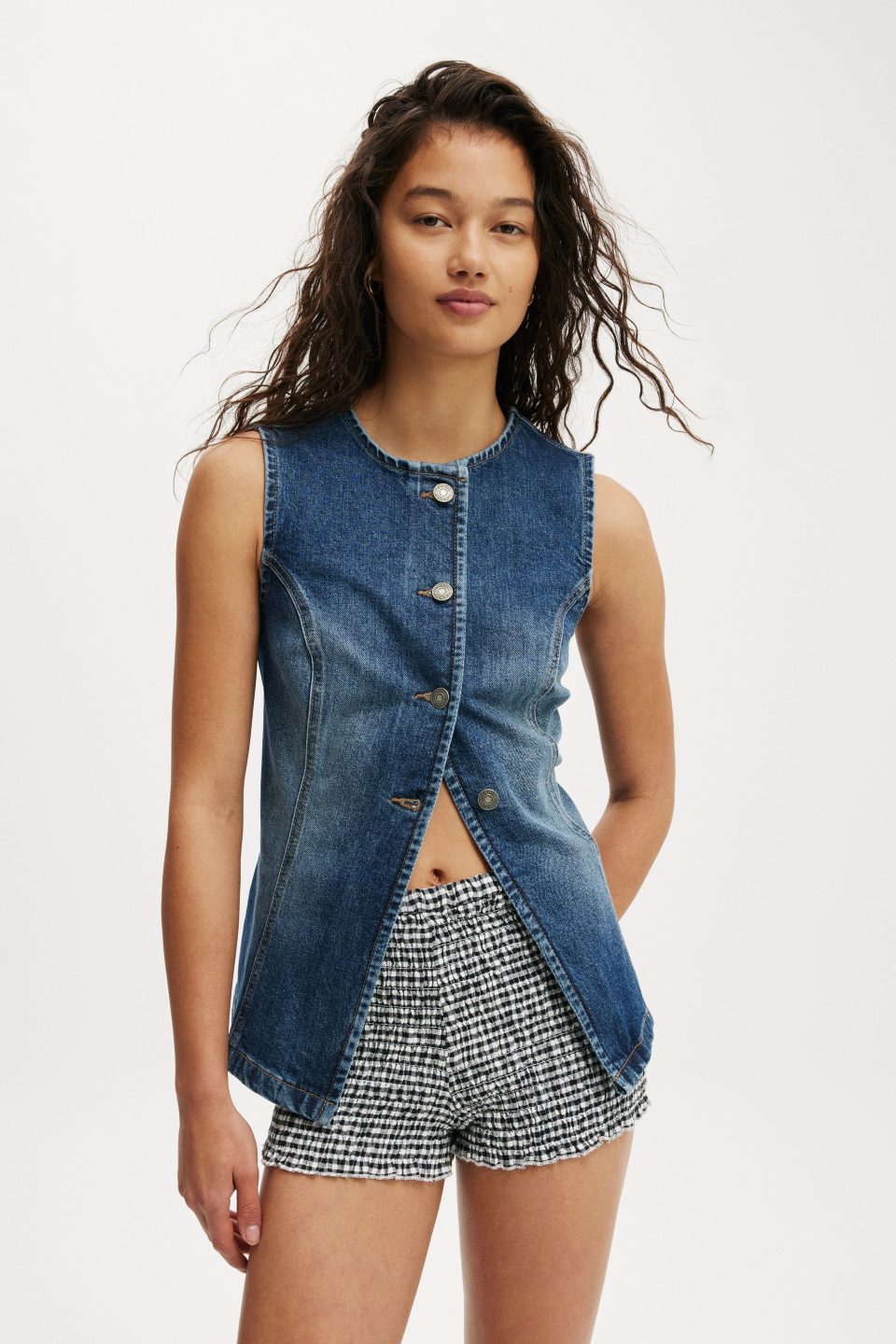 Sienna Denim Vest