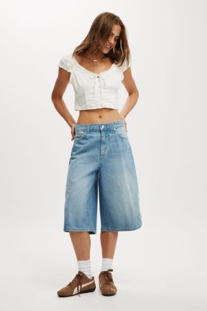 91 Baggy Denim Jort