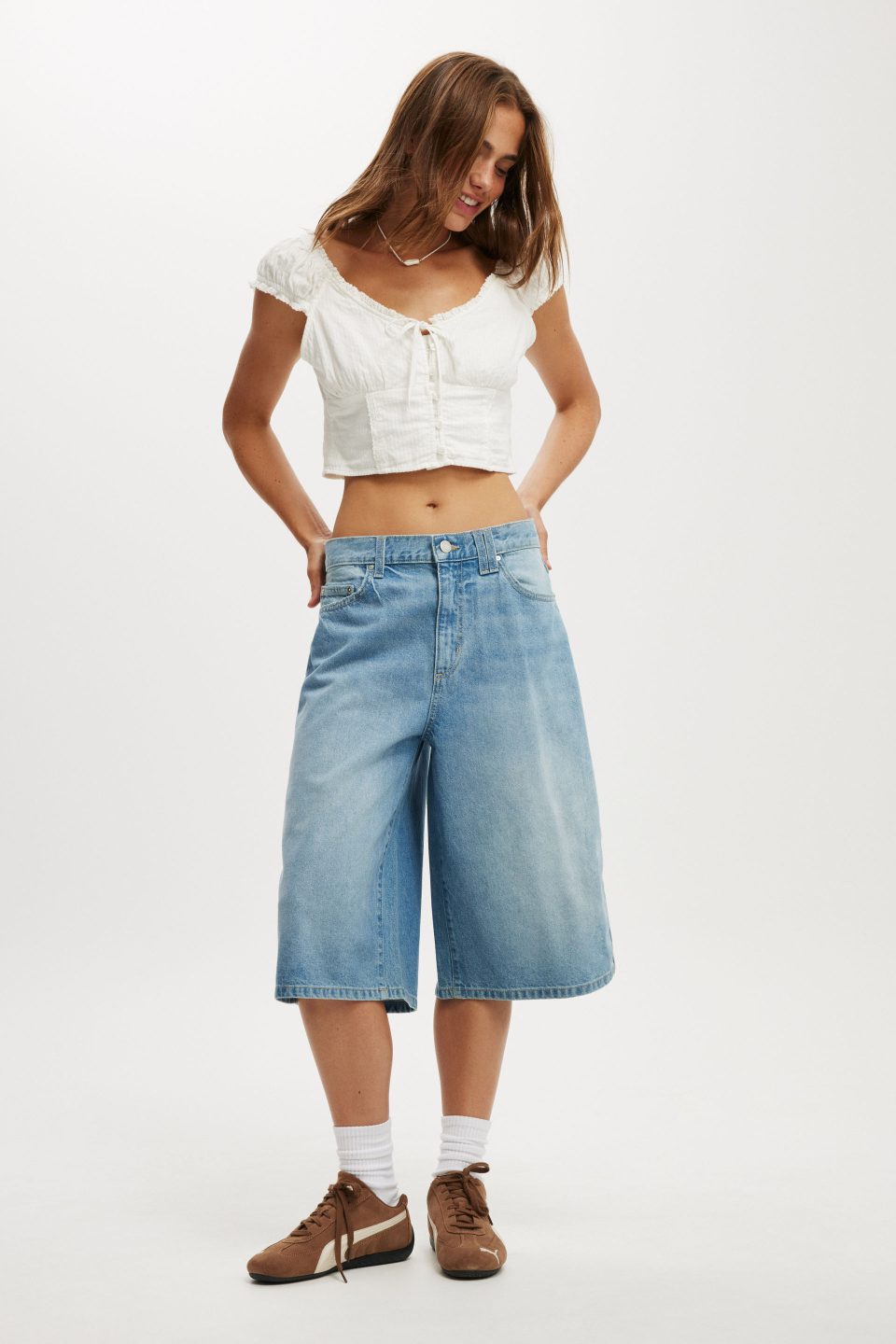 91 Baggy Denim Jort